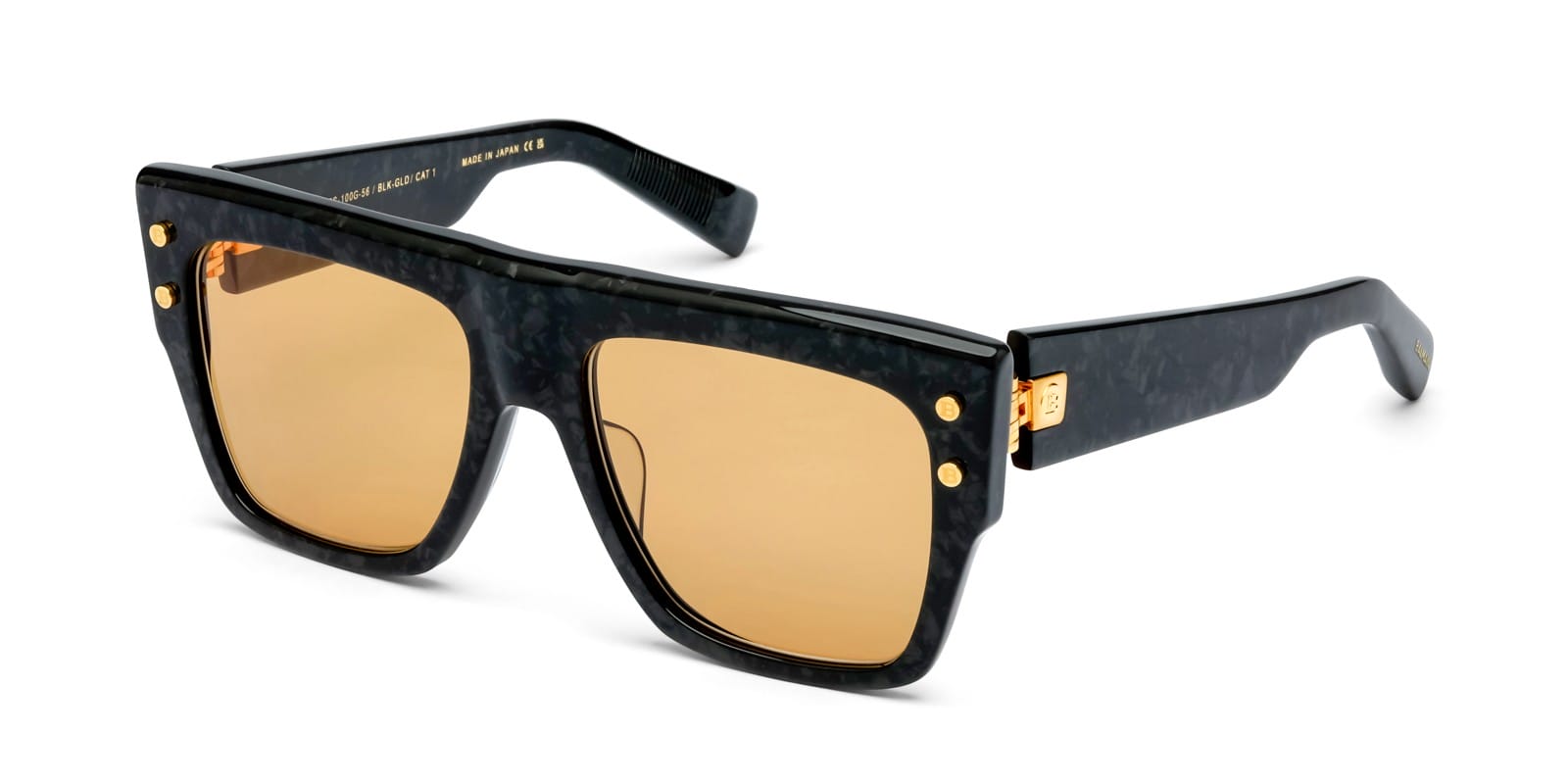 Солнцезащитные очки BALMAIN B-I BPS-100G-56 BLK-GLD (56-18)