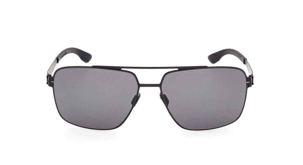 Солнцезащитные очки IC! BERLIN IС RYAN BLACK/GREY POLARIZED (60-14)