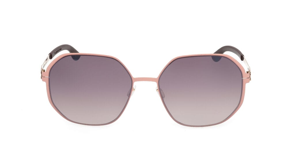 Солнцезащитные очки IC! BERLIN IС DOMINICA MILLENNIAL PINK-ROSE GOLD/NOUGAT (59-18)