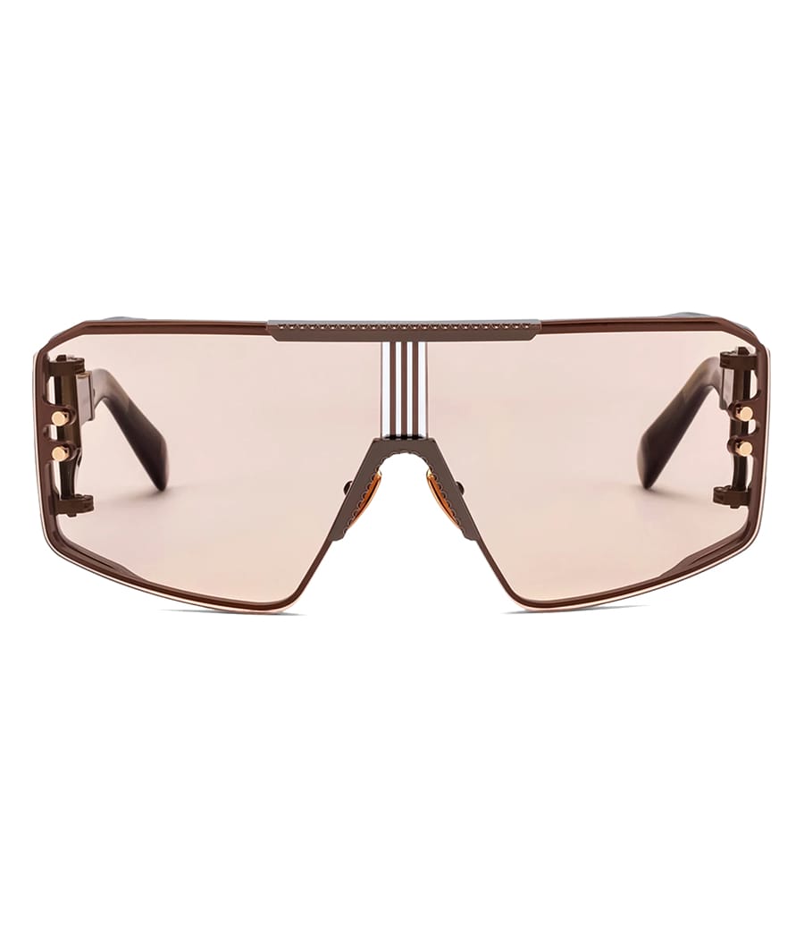 Солнцезащитные очки BALMAIN LE MASQUE BPS-146E-147 BRN-BRN (147-01)