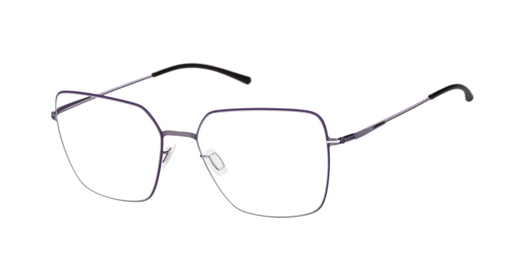 Оправа IC! BERLIN IC MEA SHINY AUBERGINE-CROCUS CIRCLE/BLACK (53-17)