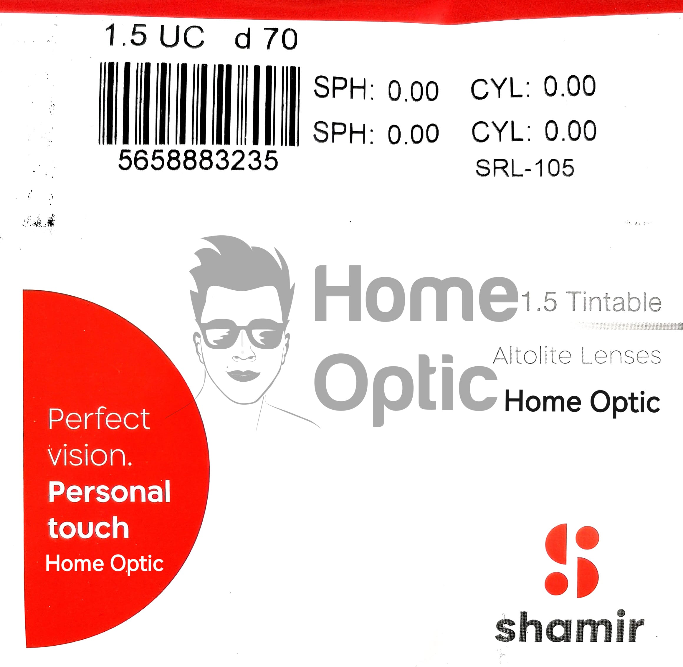 Линза SHAMIR Altolite 1.50