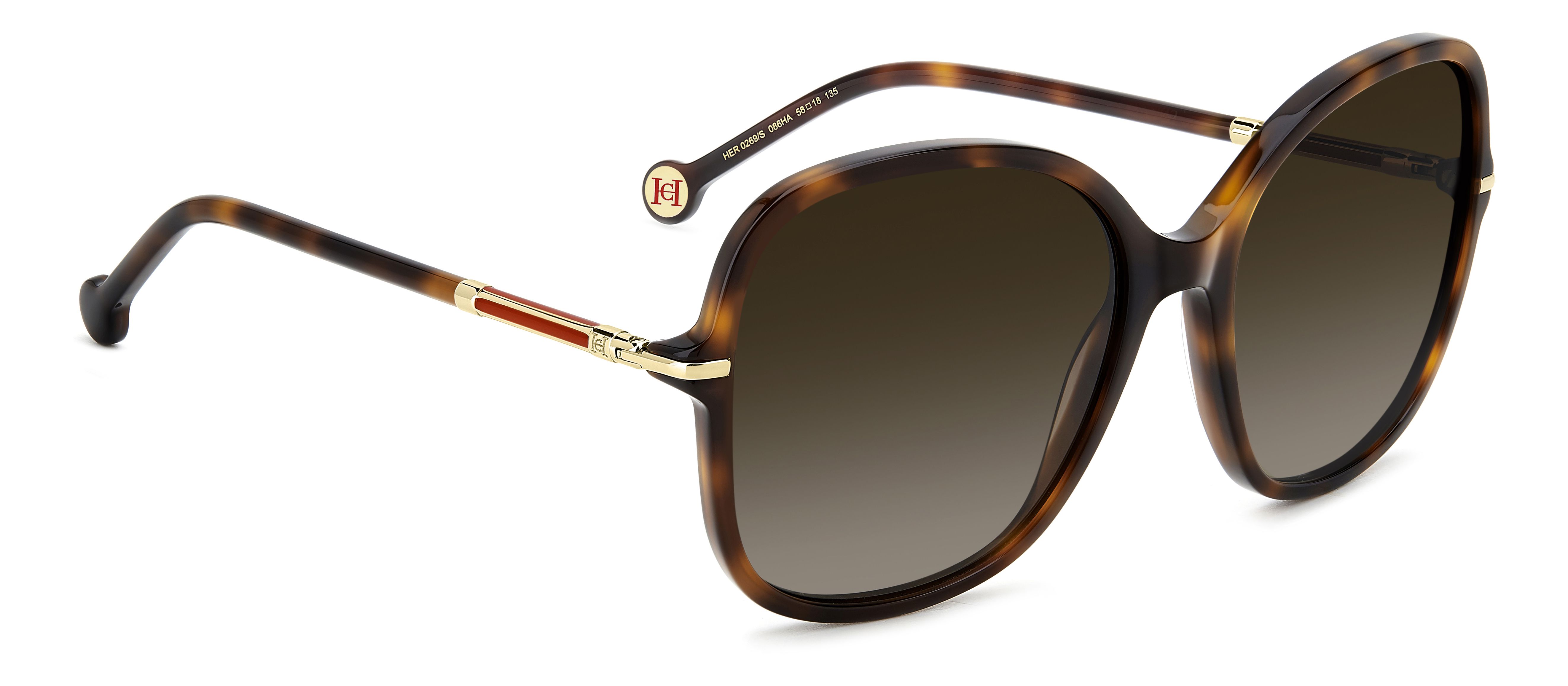 Солнцезащитные очки CAROLINA HERRERA HER 0269/S 086 HA (58-18)
