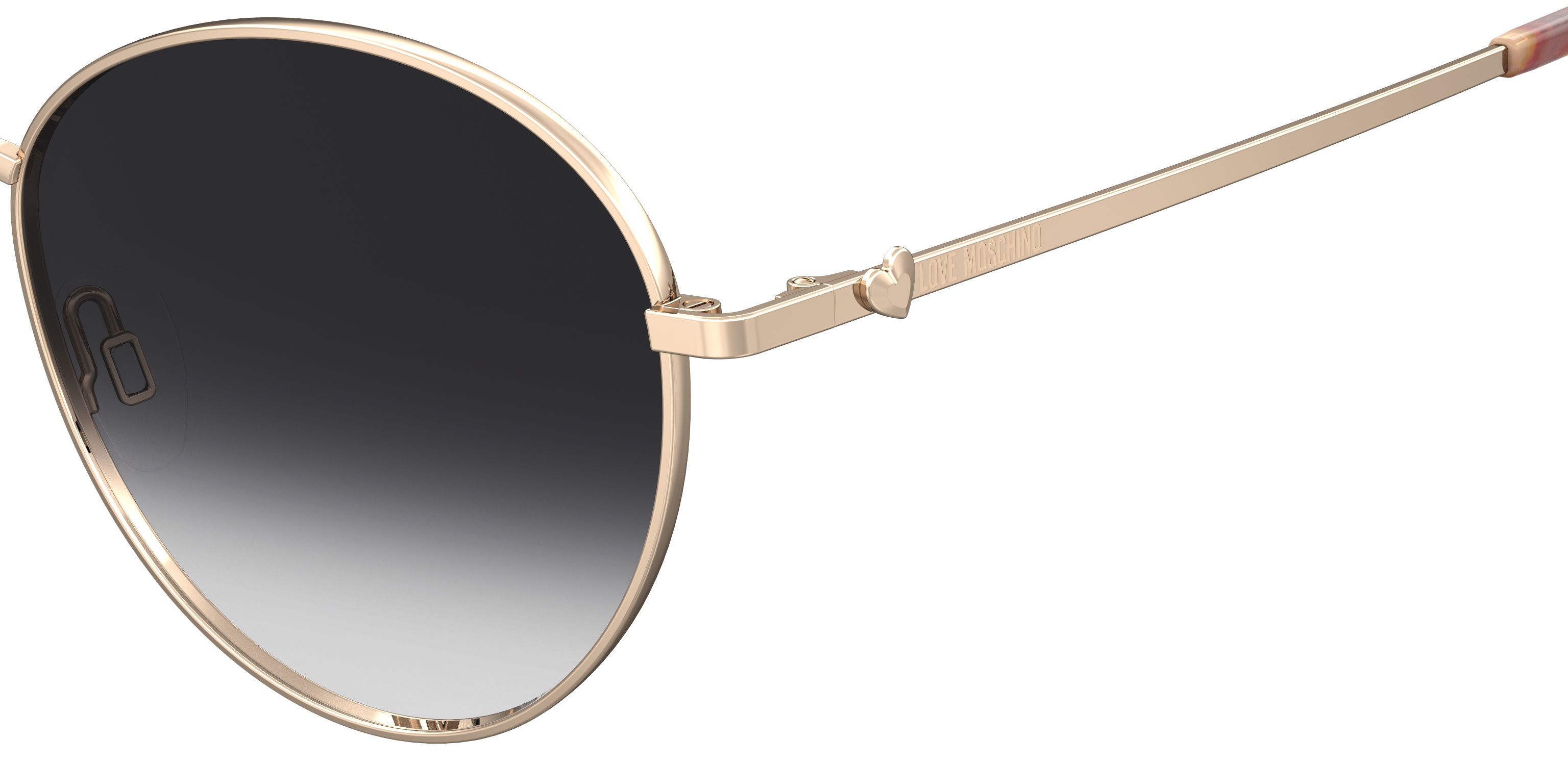 Солнцезащитные очки MOSCHINO LOVE MOL038/S 000 9O (55-17)