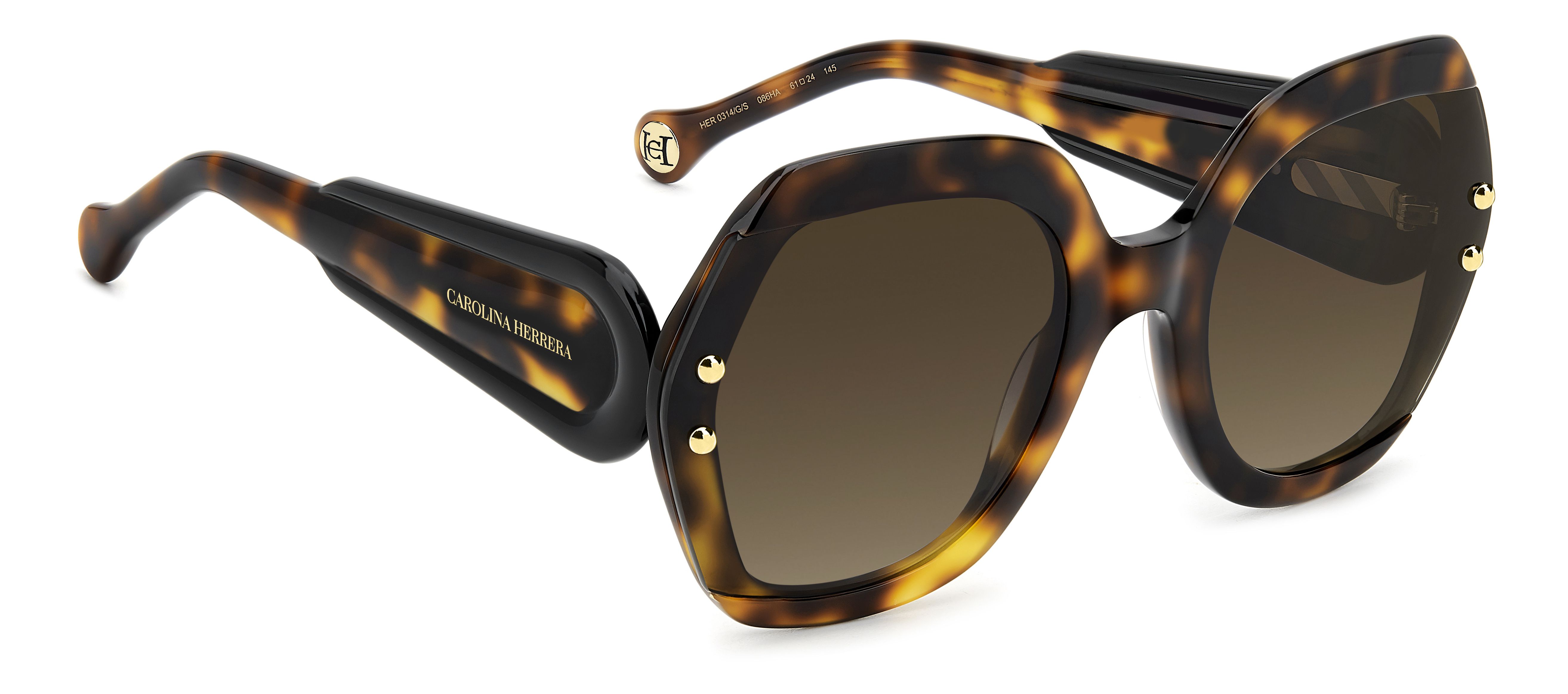 Солнцезащитные очки CAROLINA HERRERA HER 0314/G/S 086 HA (61-24)