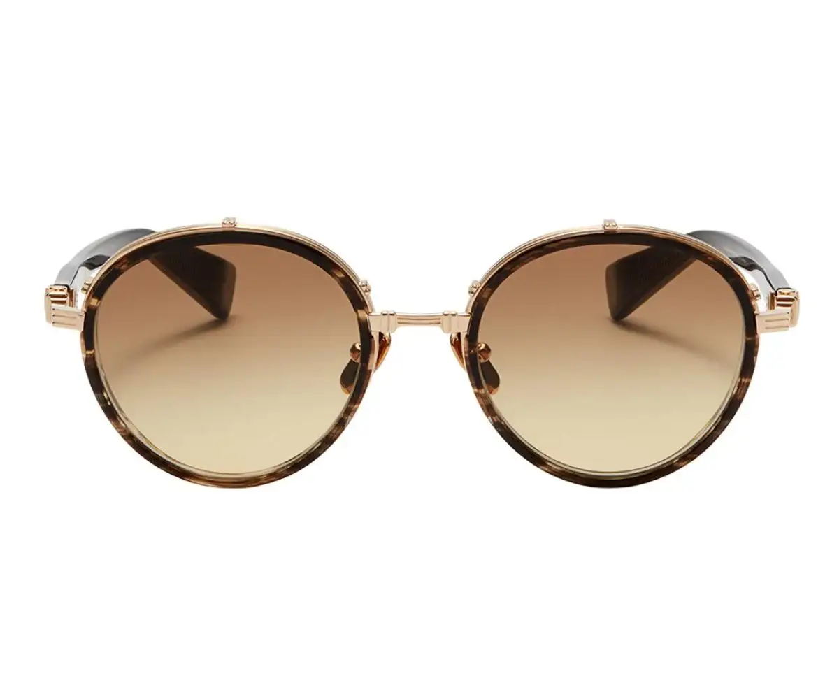 Солнцезащитные очки BALMAIN CROISSY BPS-126B-51 GLD-BRN (51-20)