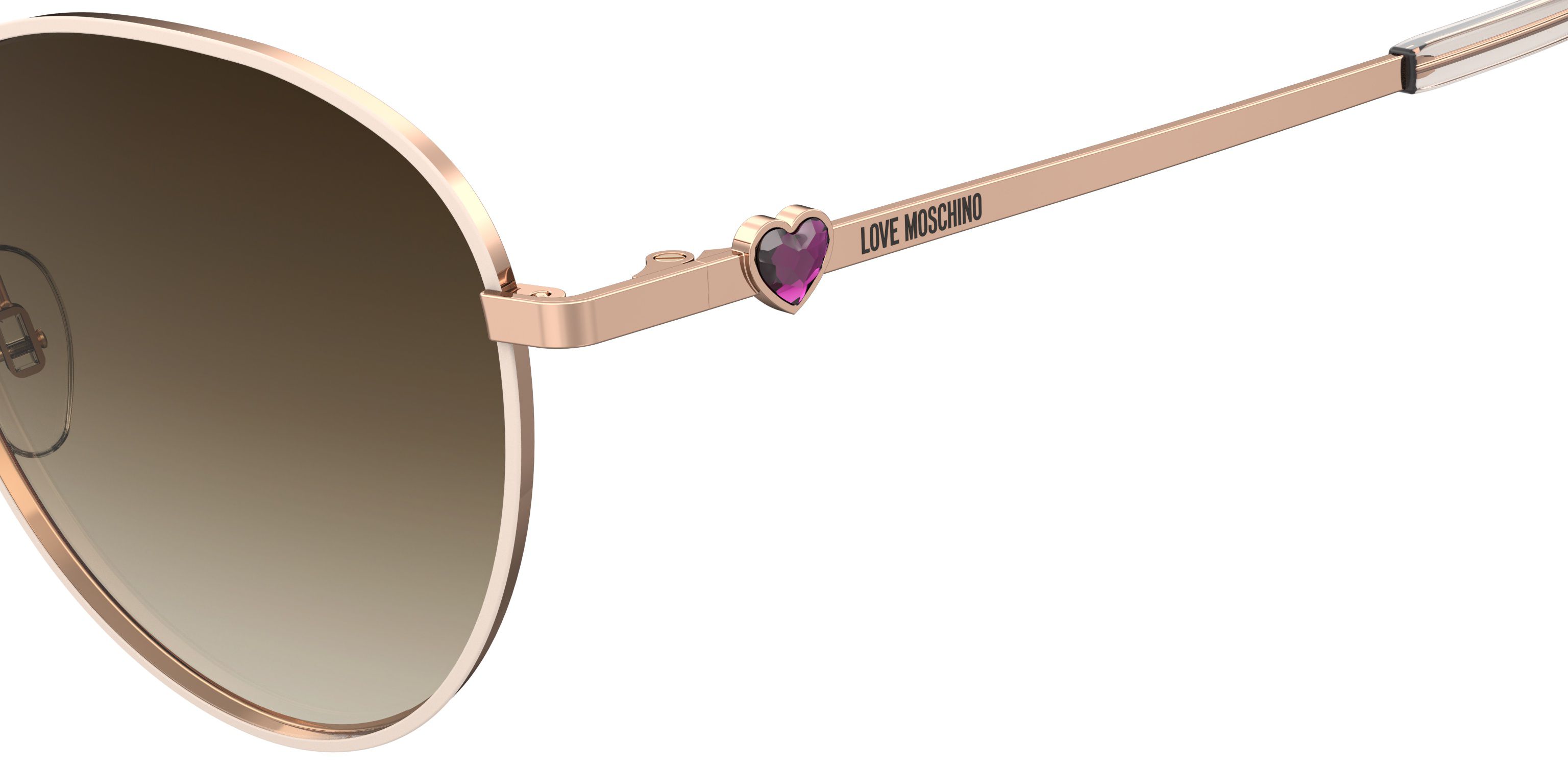Солнцезащитные очки MOSCHINO LOVE MOL074/S PY3 HA (55-18)