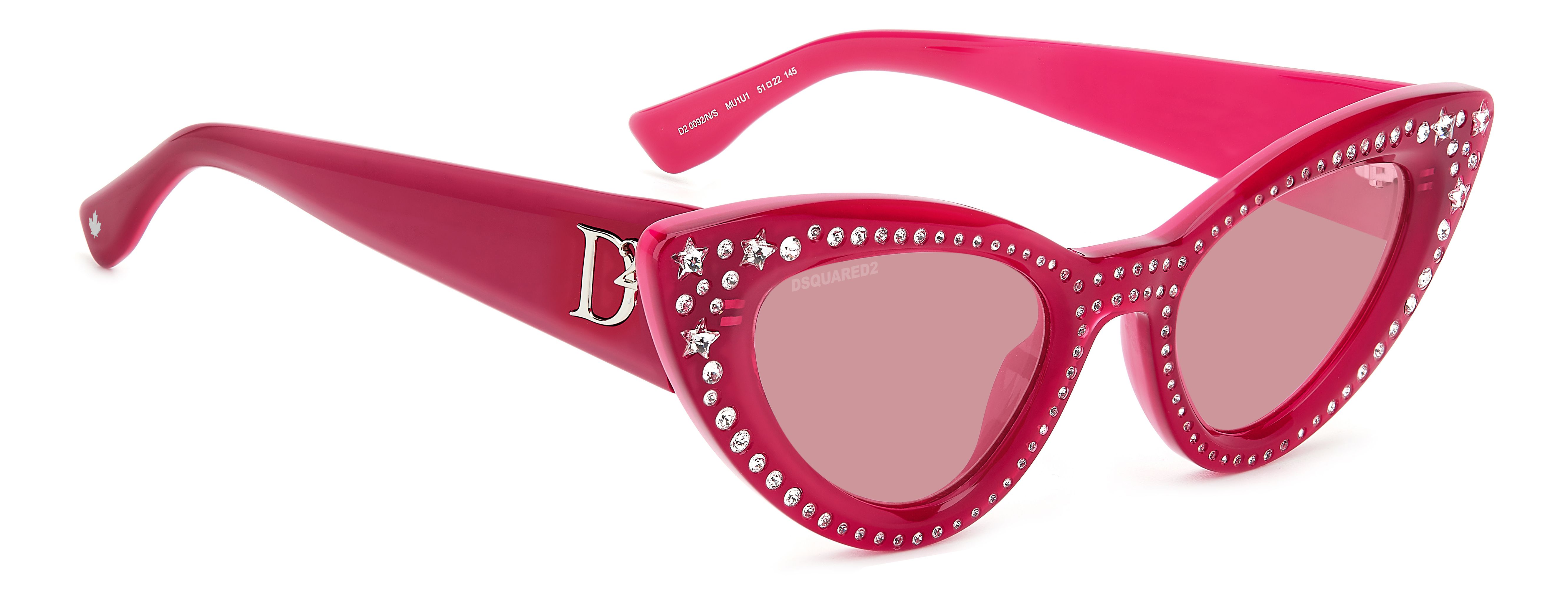 Солнцезащитные очки DSQUARED2 D2 0092/N/S MU1 U1 (51-22)