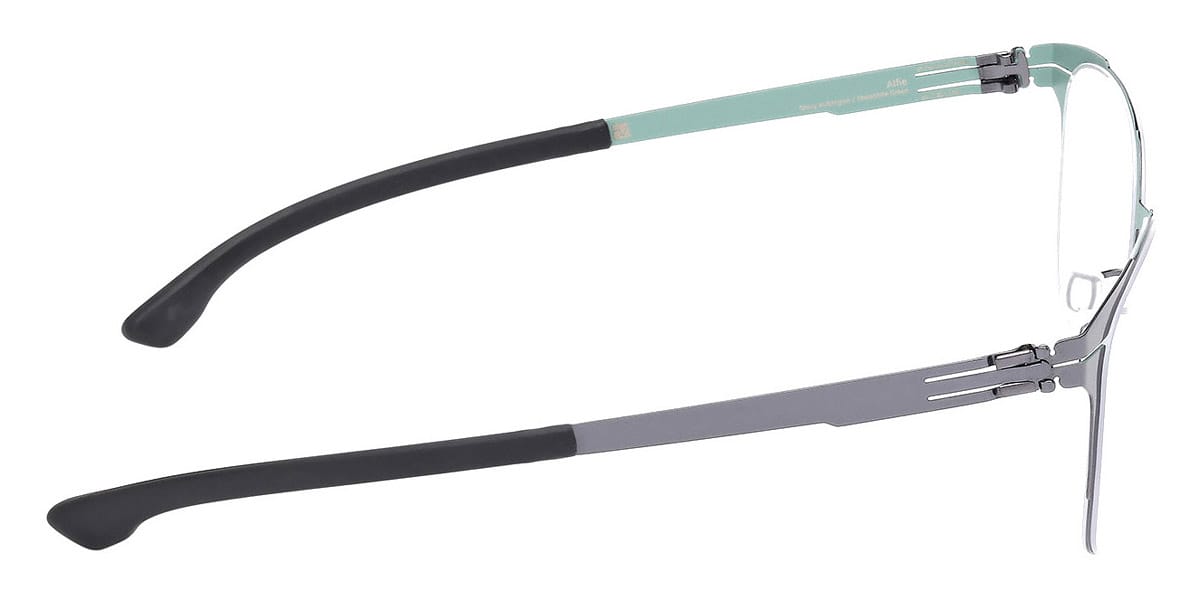 Оправа IC! BERLIN IC ALFIE SHINY AUBERGINE-MALACHITE GREEN/BLACK (51-20)