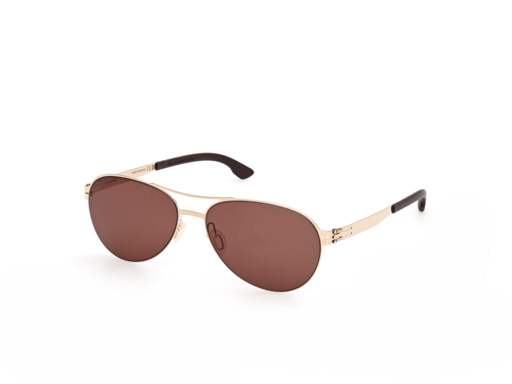 Солнцезащитные очки IC! BERLIN IС RADI ROSE-GOLD/NOUGAT (58-16)