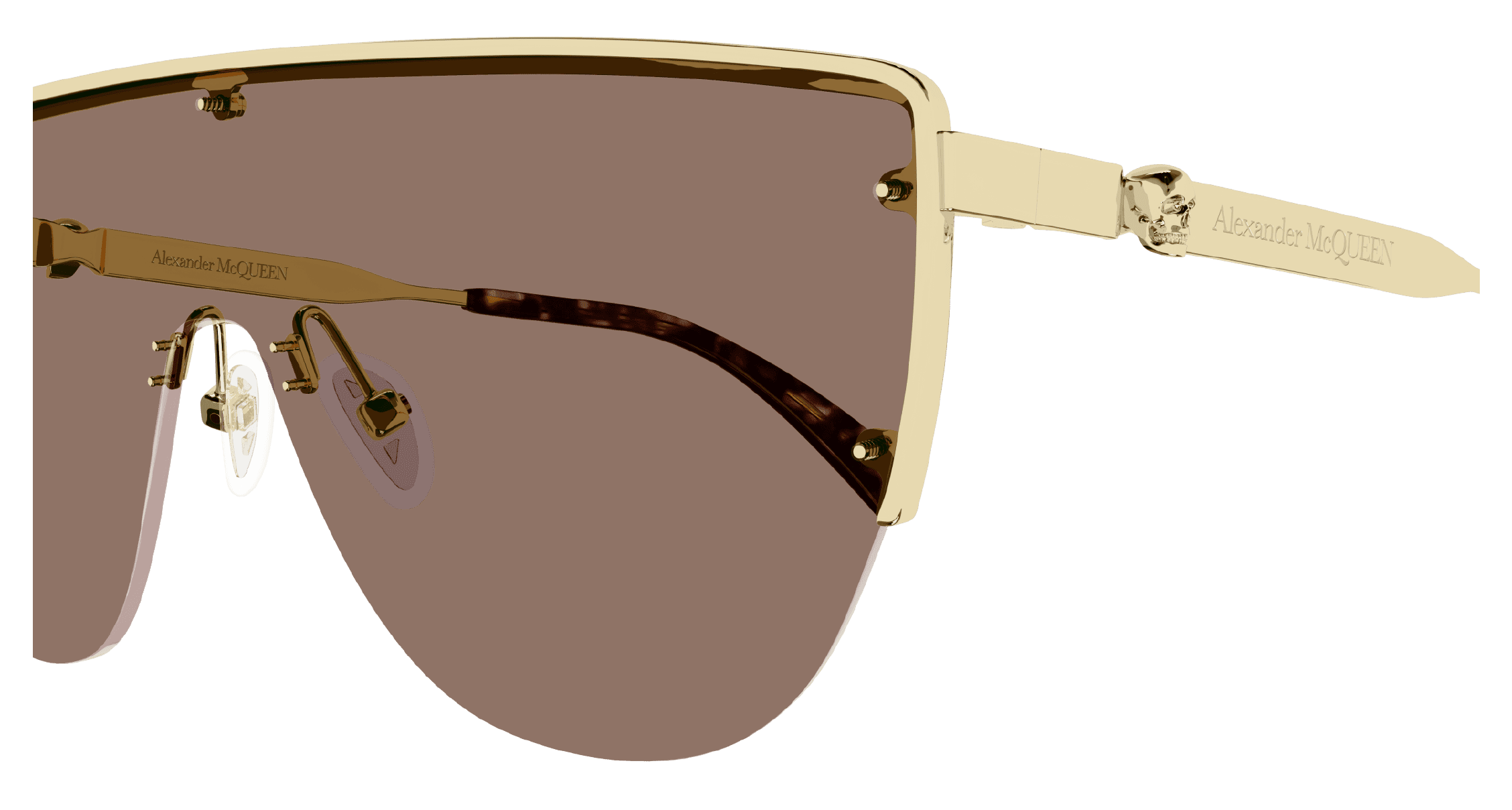 Солнцезащитные очки ALEXANDER MCQUEEN AM0457S 002 (99-01)