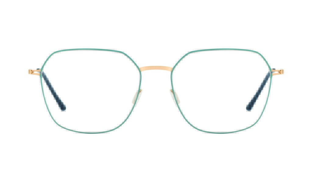 Оправа IC! BERLIN IC ADA ROSE-GOLD-AQUA CIRCLE/MARINE BLUE (54-18)