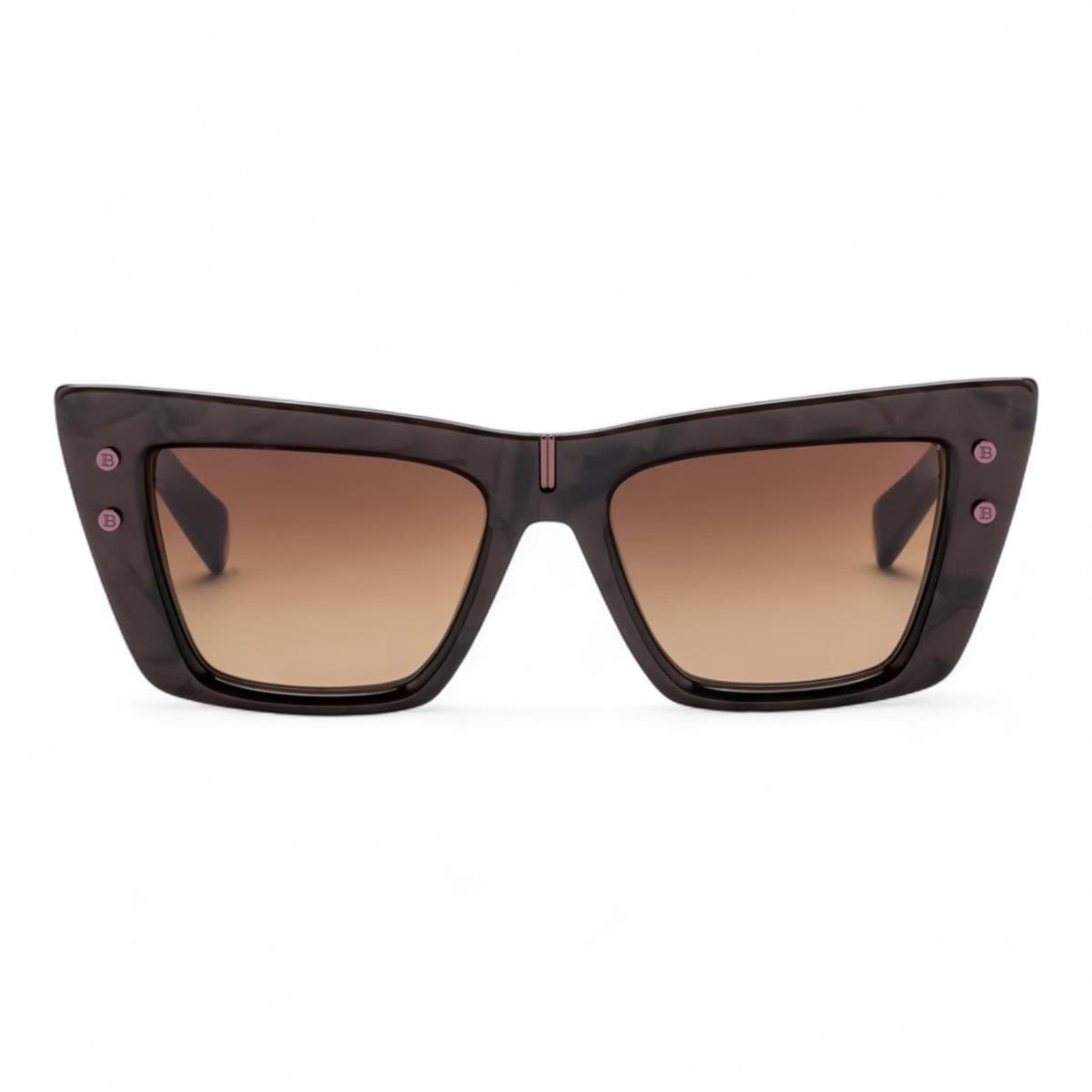 Солнцезащитные очки BALMAIN B-EYE BPS-156D-54 BRN-GLD (54-18)