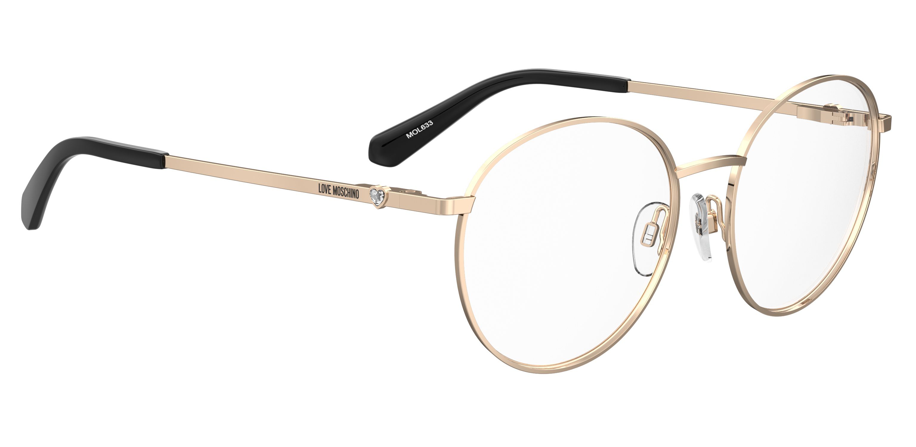 Оправа MOSCHINO LOVE MOL633 000 (55-17)