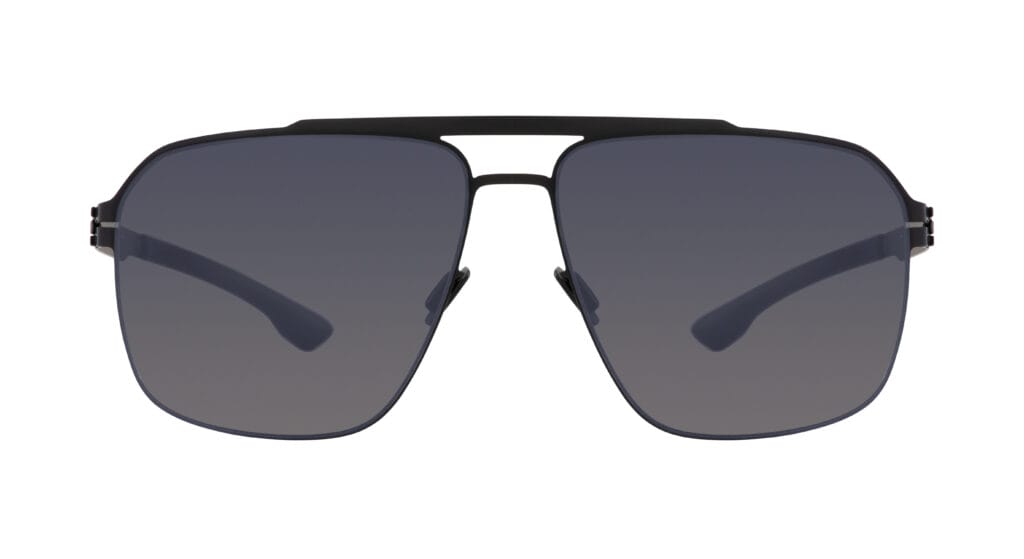 Солнцезащитные очки IC! BERLIN IM MB 14 BLACK/BLACK TO GREY (61-14)