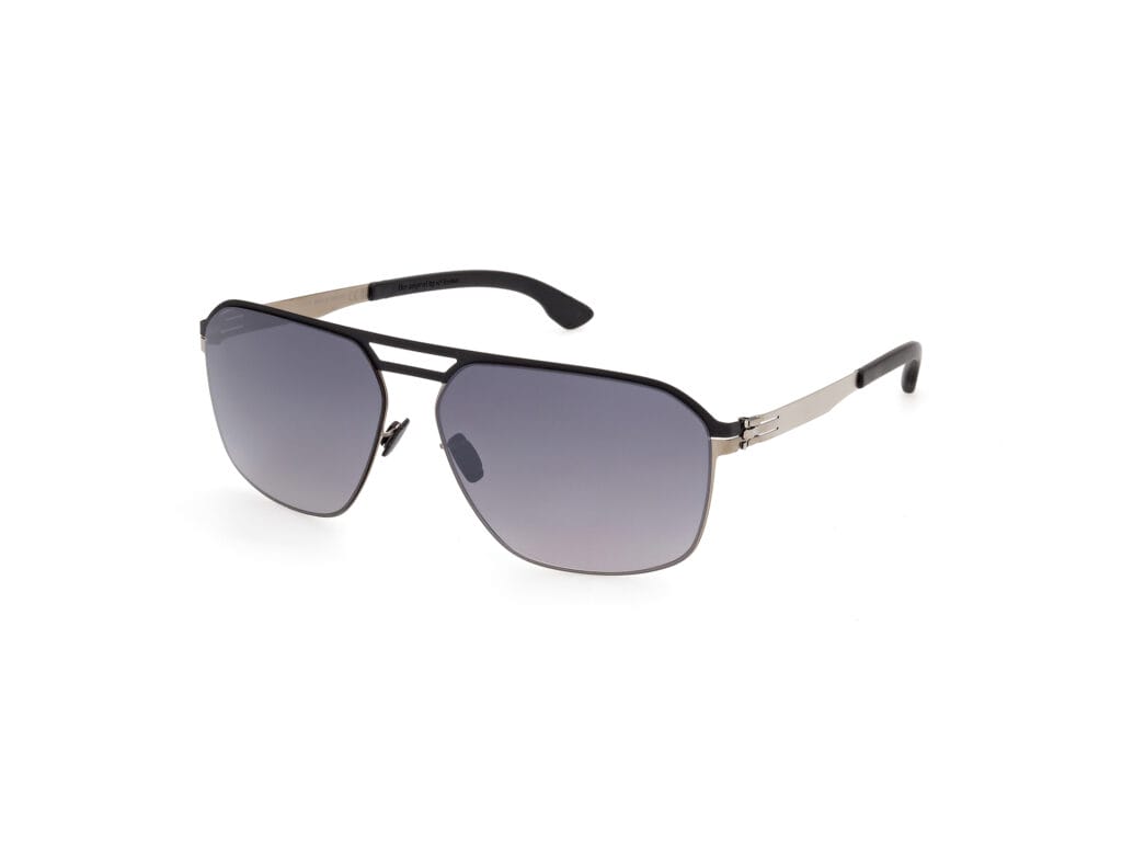 Солнцезащитные очки IC! BERLIN IС RASMUS BRONZE MATT-BLACK POP/BLACK TO GREY (62-14)