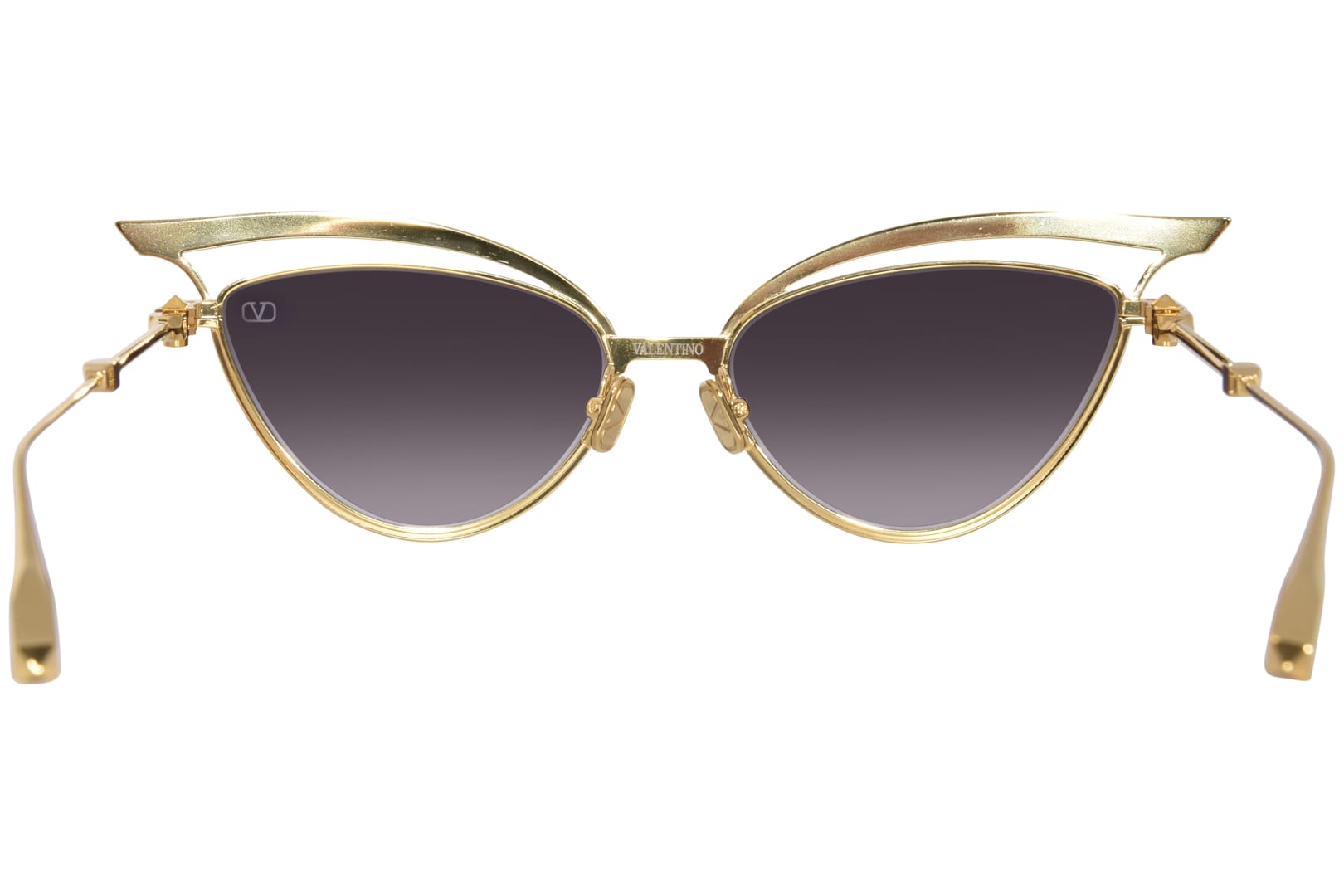 Солнцезащитные очки VALENTINO V-GLASSLINER VLS-118A-55 GLD-BLK (55-17)