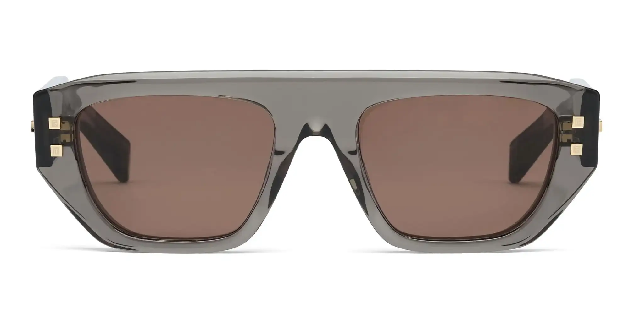 Солнцезащитные очки BALMAIN B-ARMY II BPS-176C-54 GRY-GLD (54-20)