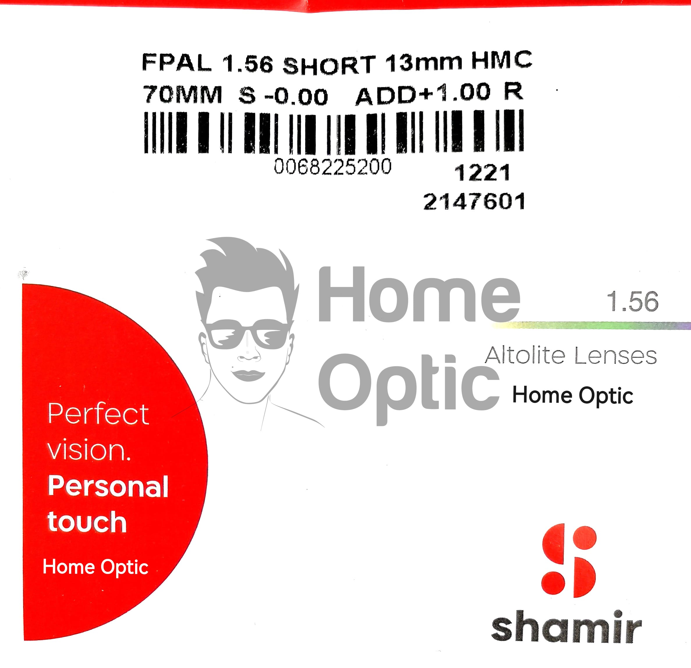 Линза SHAMIR Altolite Progressive FPAL 13 1.56 HMC