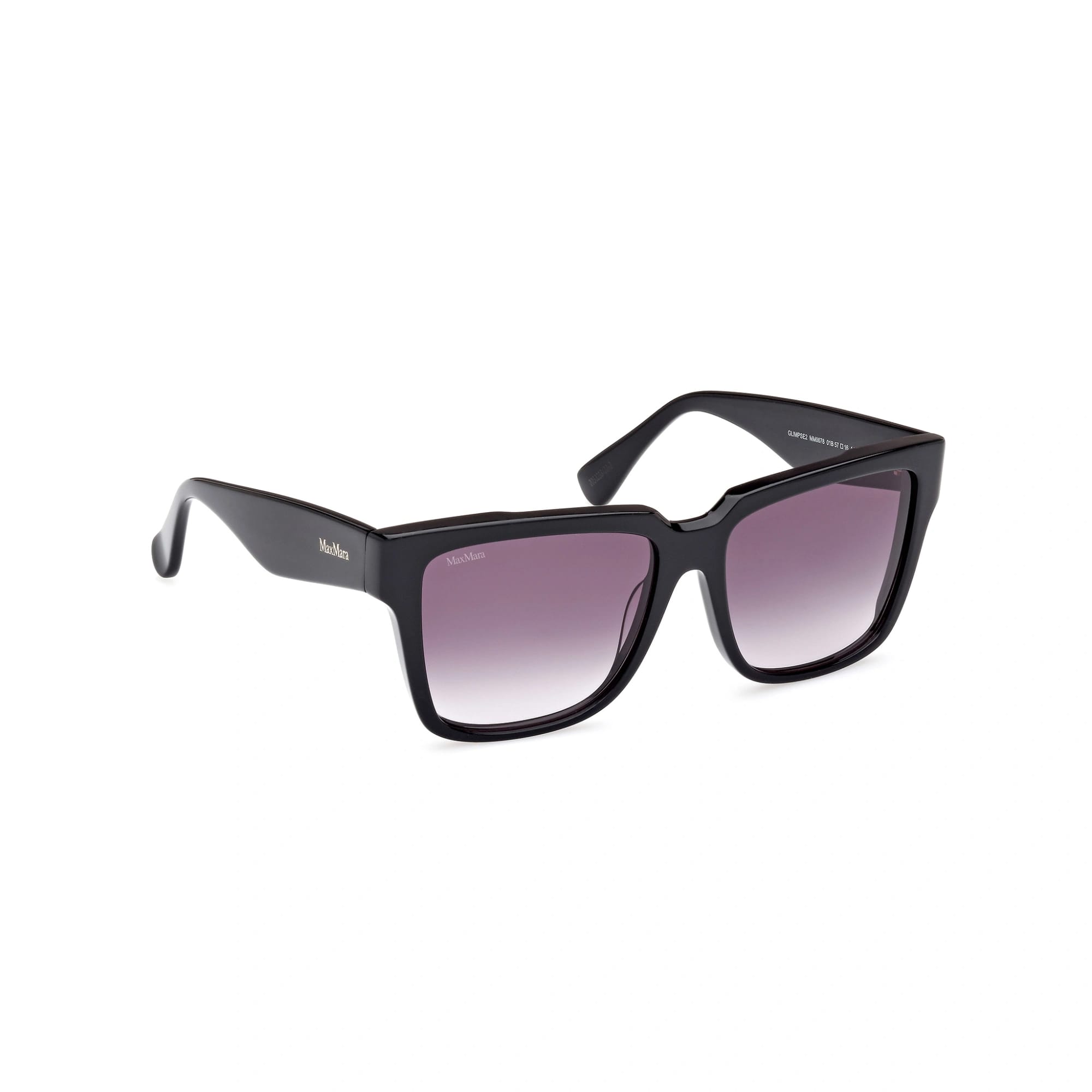 Солнцезащитные очки MAX MARA MM 0078-F 01B (57-16)