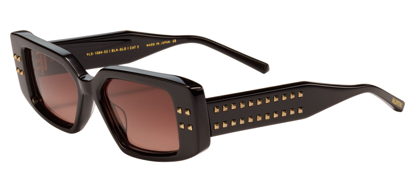 Солнцезащитные очки VALENTINO V-CINQUE VLS-108A-53 BLK-GLD (53-17)