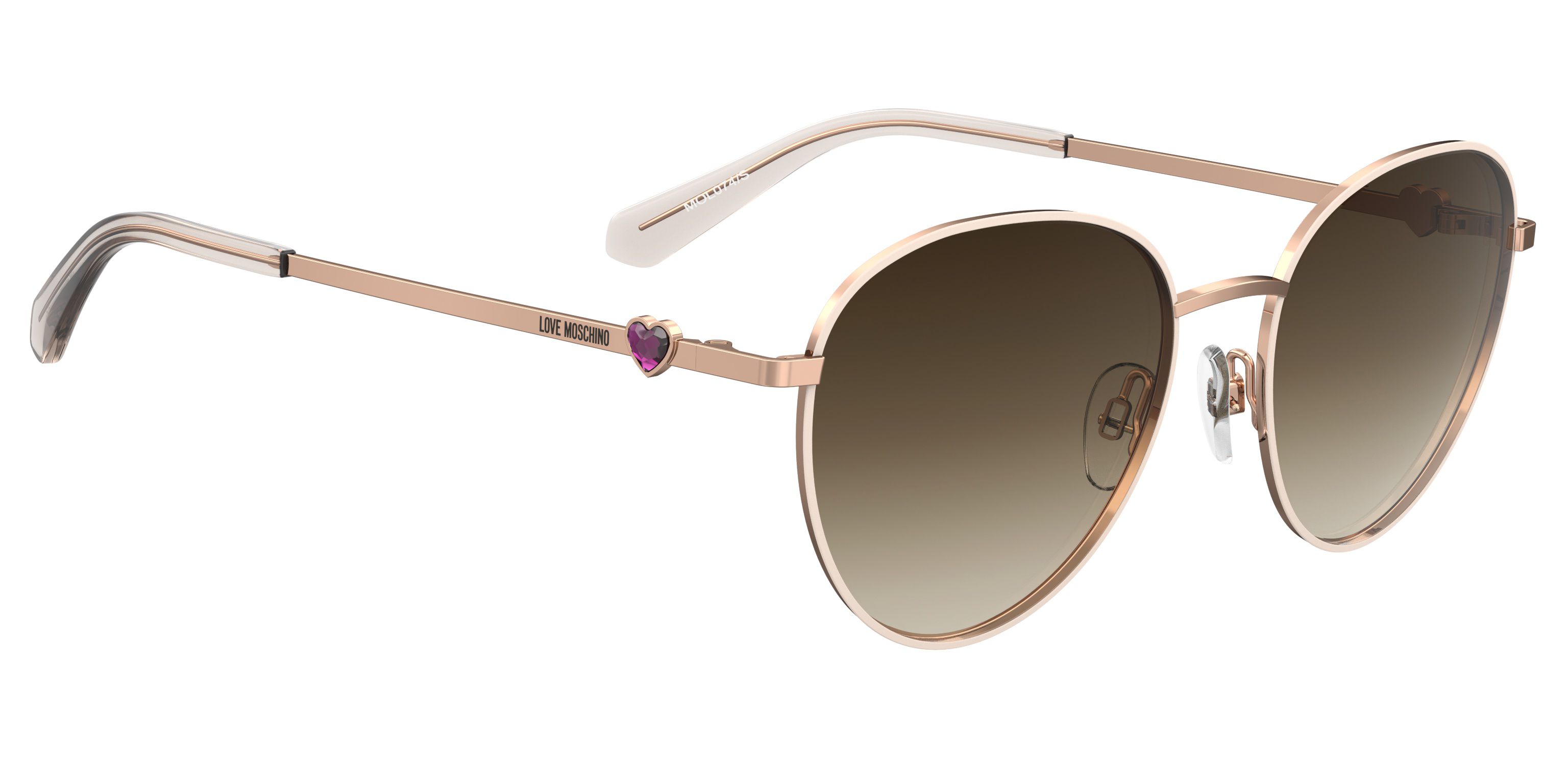 Солнцезащитные очки MOSCHINO LOVE MOL074/S PY3 HA (55-18)
