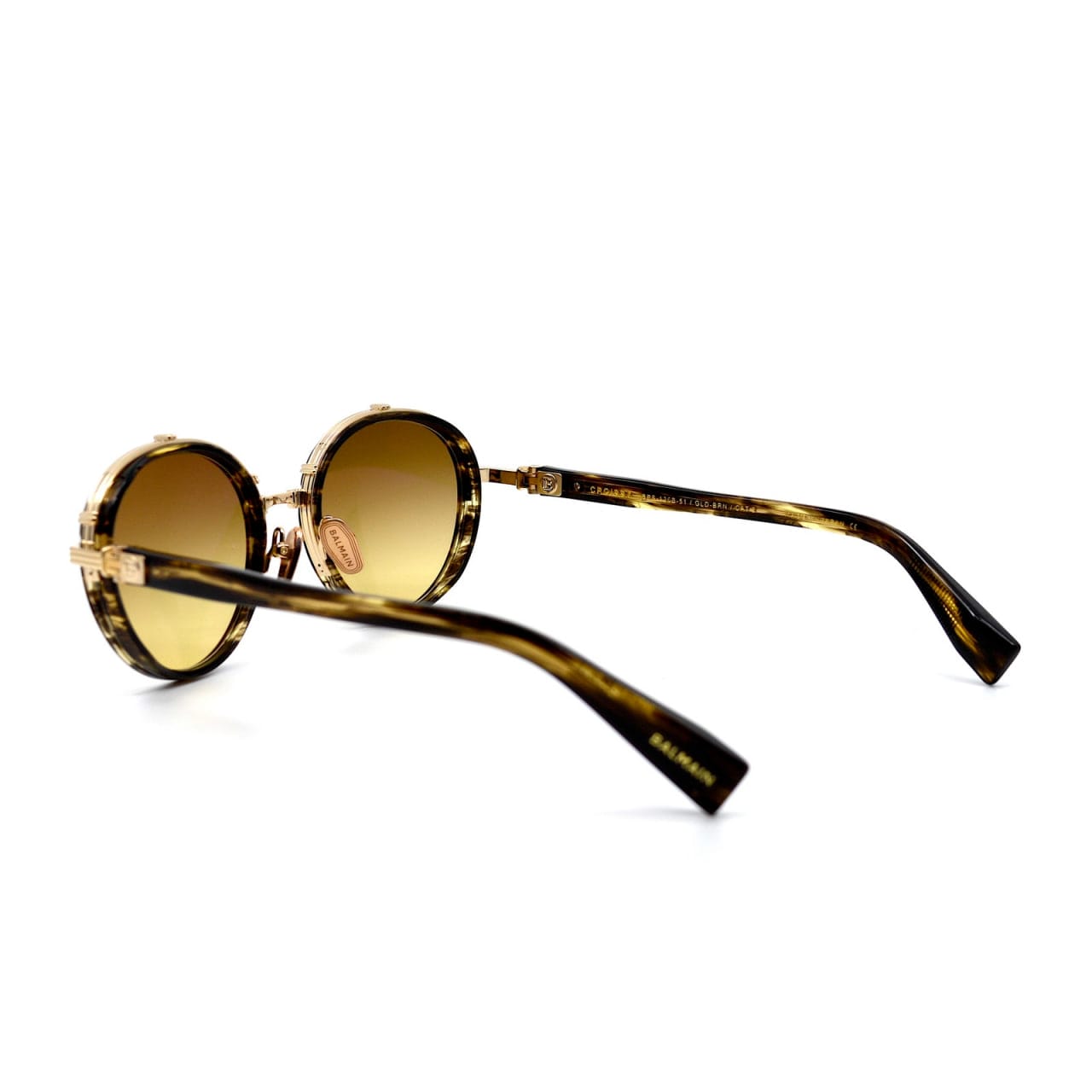 Солнцезащитные очки BALMAIN CROISSY BPS-126B-51 GLD-BRN (51-20)