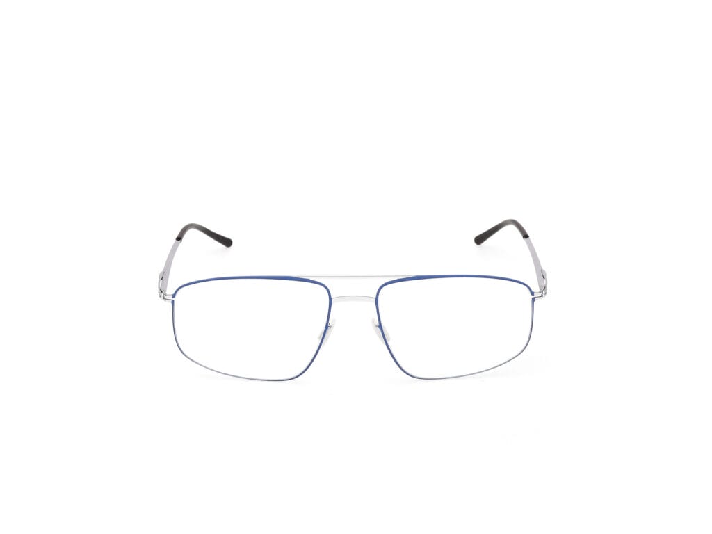 Оправа IC! BERLIN IC VIK MONDRIAN BLUE-FASHION SILVER CIRCLE/BLACK (55-17)