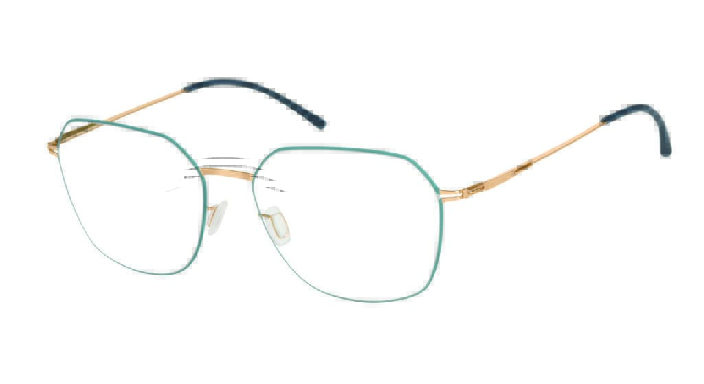 Оправа IC! BERLIN IC ADA ROSE-GOLD-AQUA CIRCLE/MARINE BLUE (54-18)