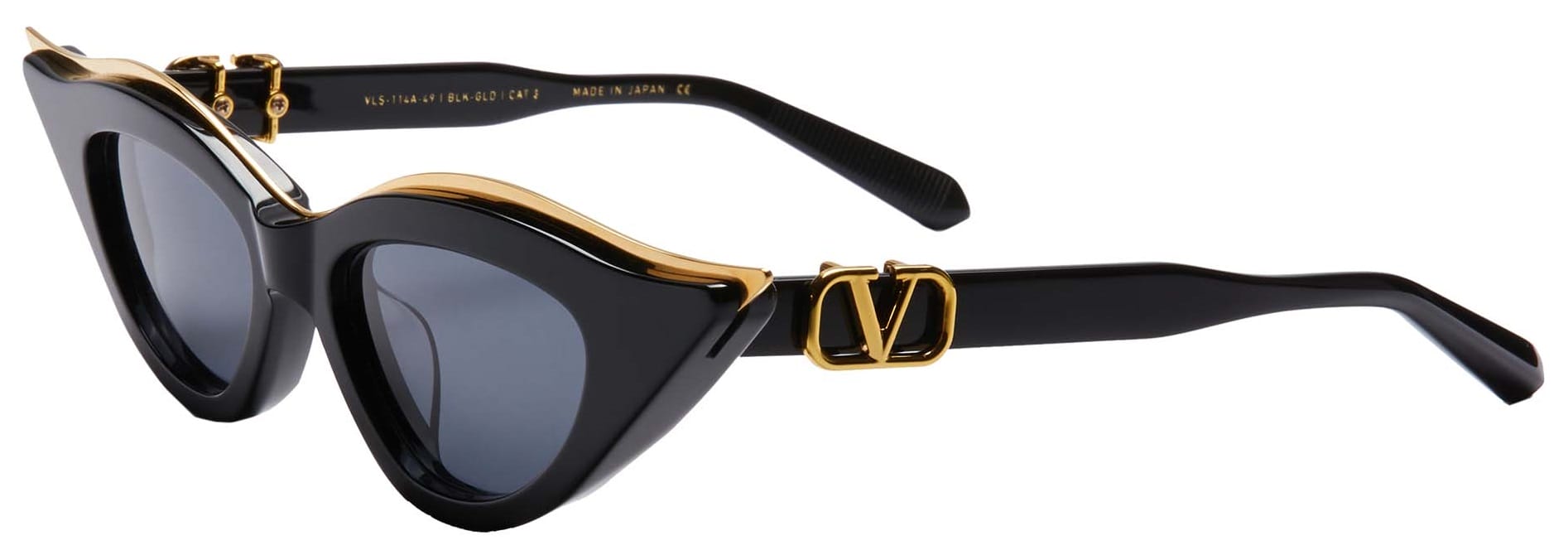 Солнцезащитные очки VALENTINO V-GOLDCUT-II VLS-114A-49 BLK-GLD (49-18)