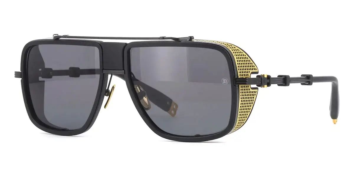 Солнцезащитные очки BALMAIN O.R. BPS-104G-59 BLK-GLD (59-16)