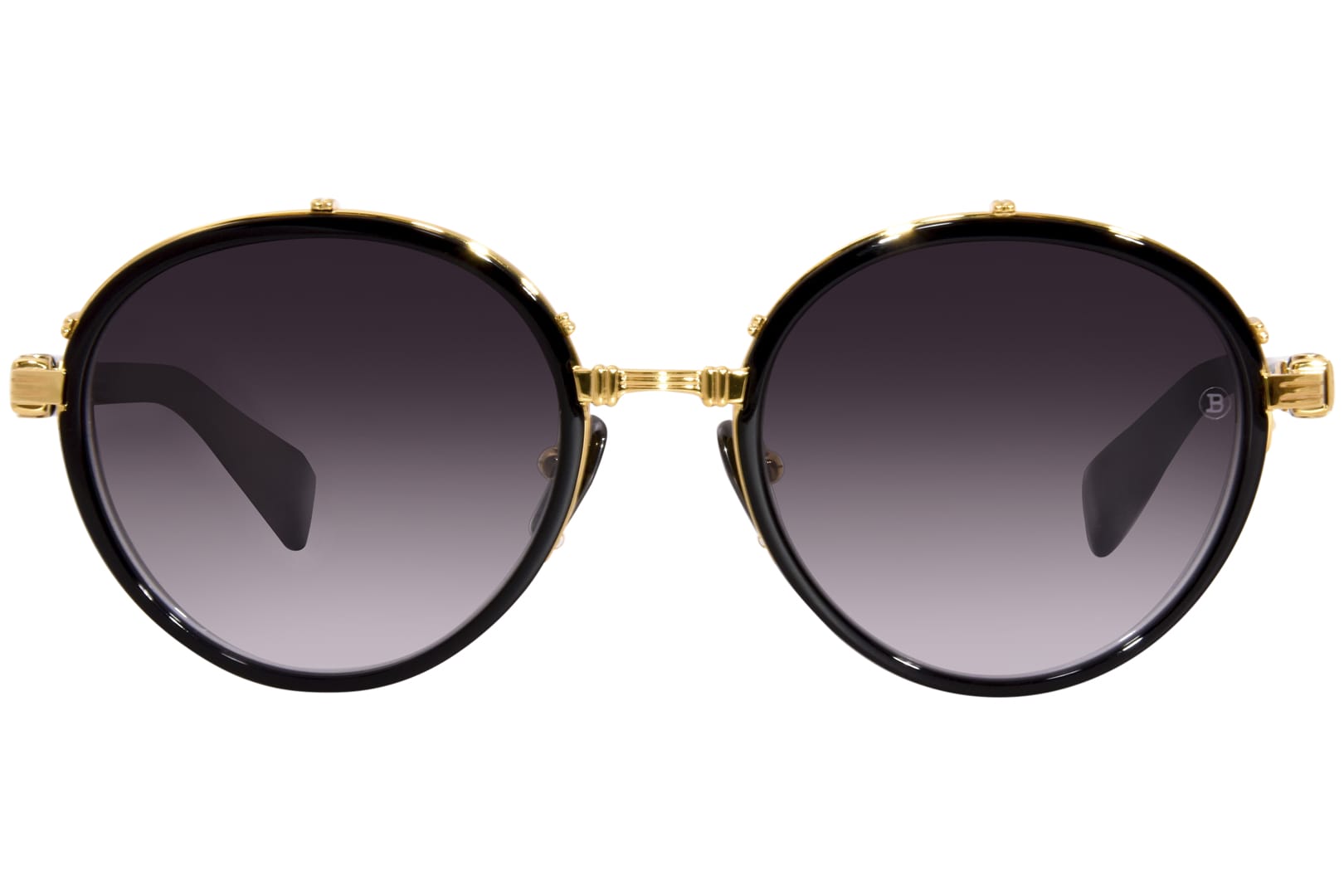 Солнцезащитные очки BALMAIN CROISSY BPS-126A-51 GLD-BLK (51-20)