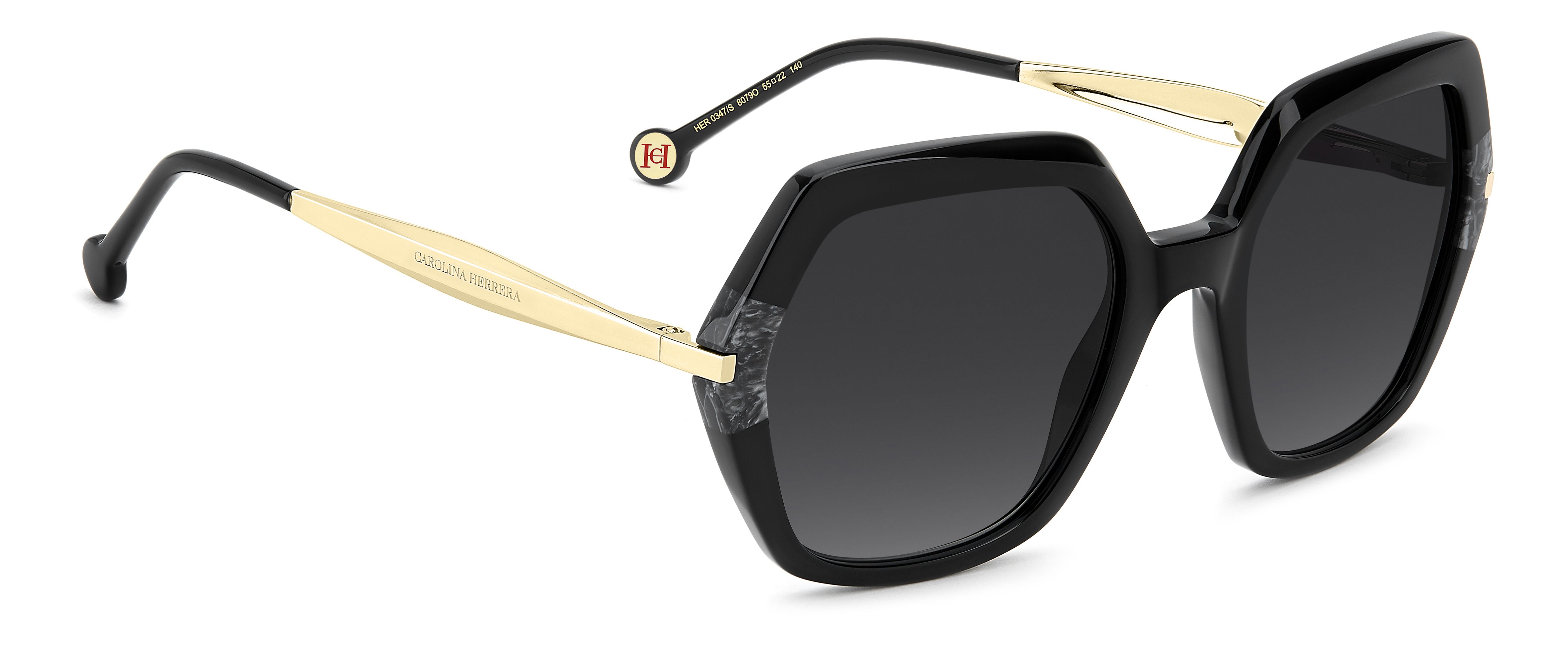 Солнцезащитные очки CAROLINA HERRERA HER 0347/S 807 9O (55-22)