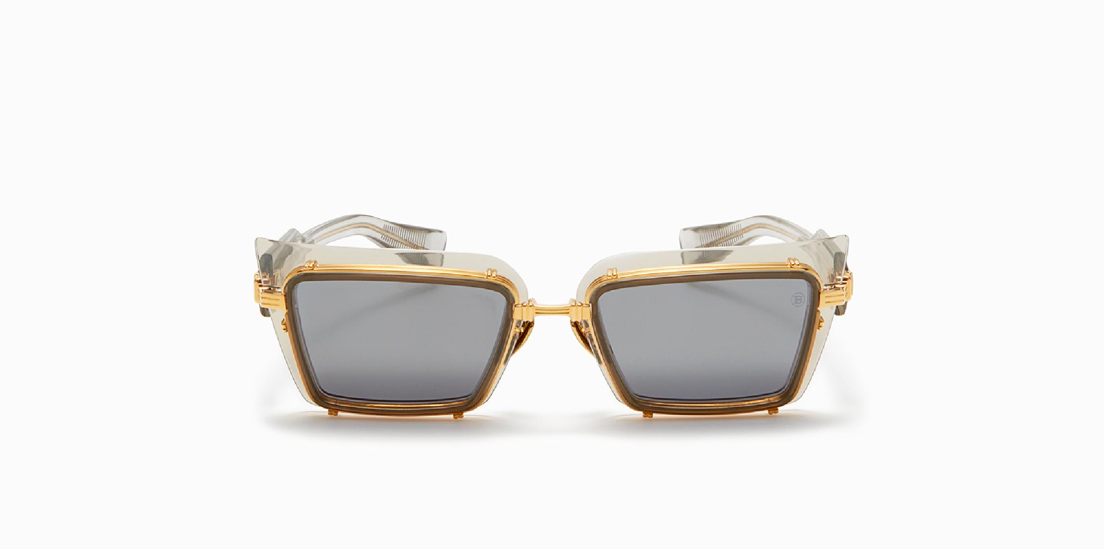 Солнцезащитные очки BALMAIN ADMIRABLE BPS-130B-52 GRY-GLD (52-20)