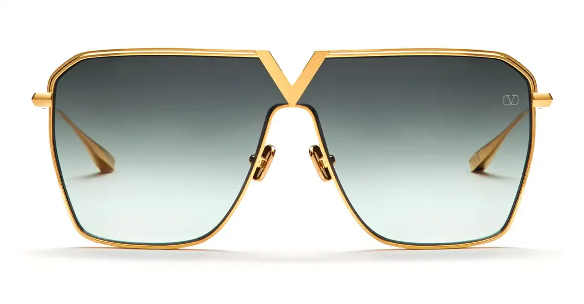 Солнцезащитные очки VALENTINO V-GOLDSHIELD VLS-137C-134 GLD (134-01)