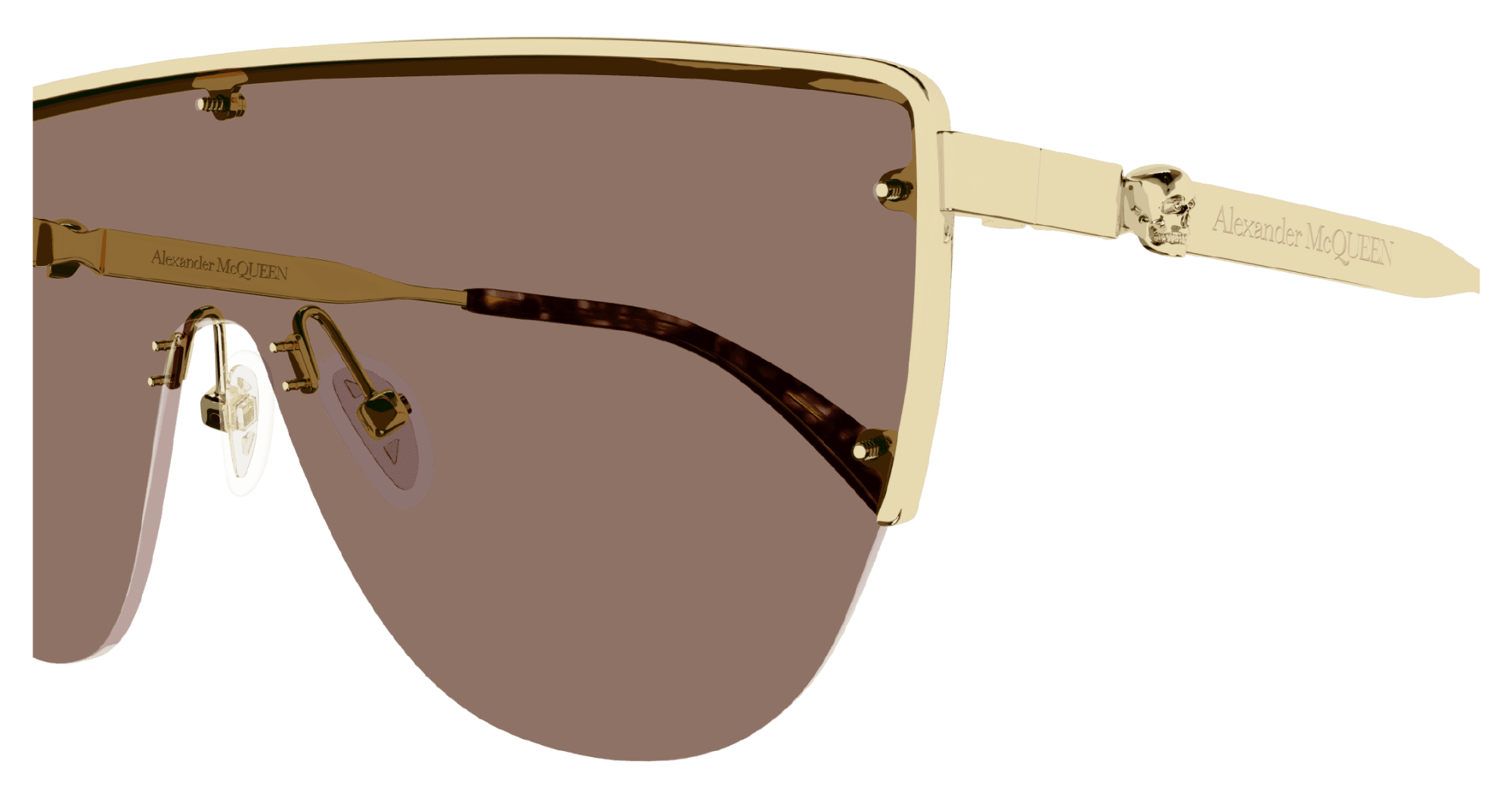 Солнцезащитные очки ALEXANDER MCQUEEN AM0457S 002 (99-01)