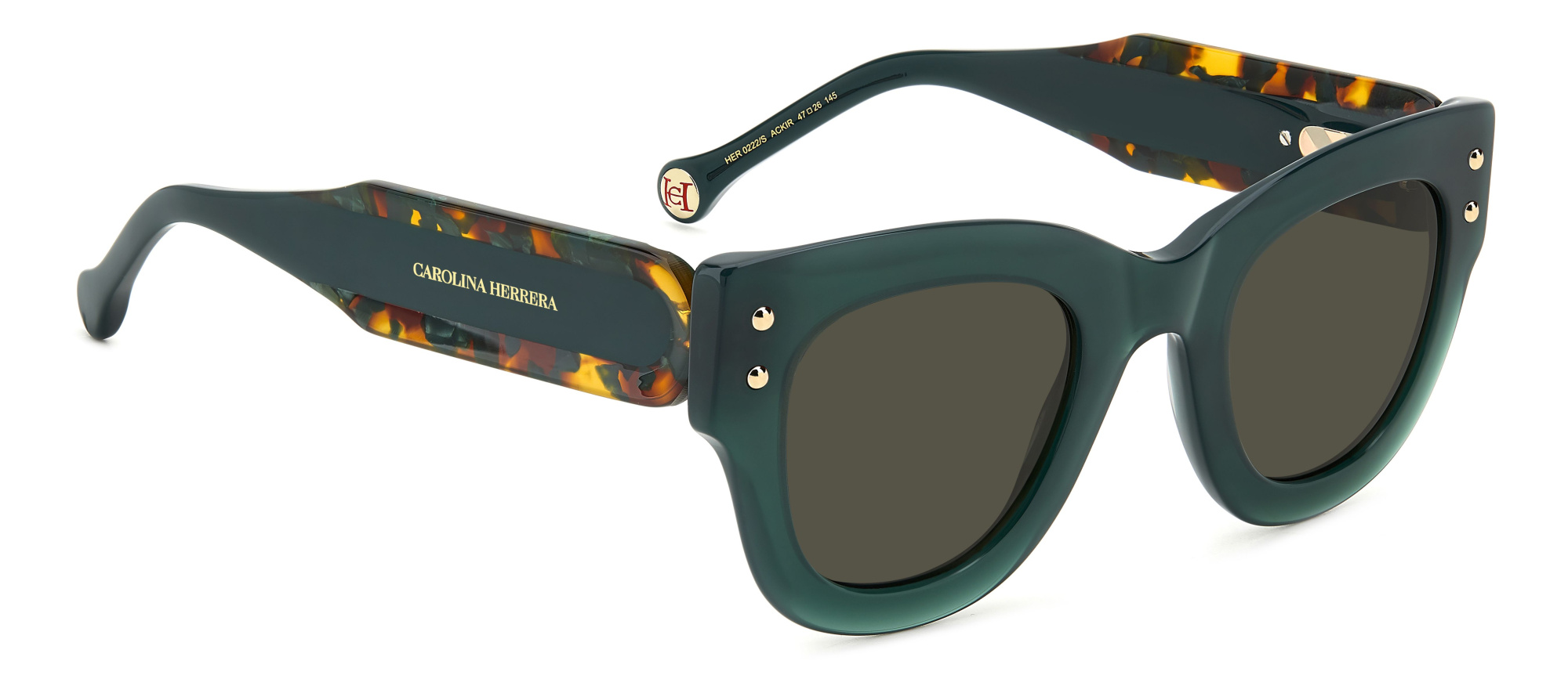 Солнцезащитные очки CAROLINA HERRERA HER 0222/S ACK IR (47-26)