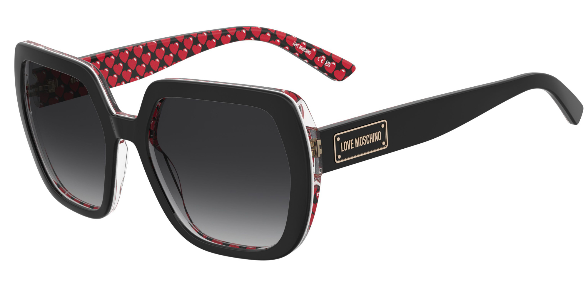 Солнцезащитные очки MOSCHINO LOVE MOL082/S UYY 9O (56-19)