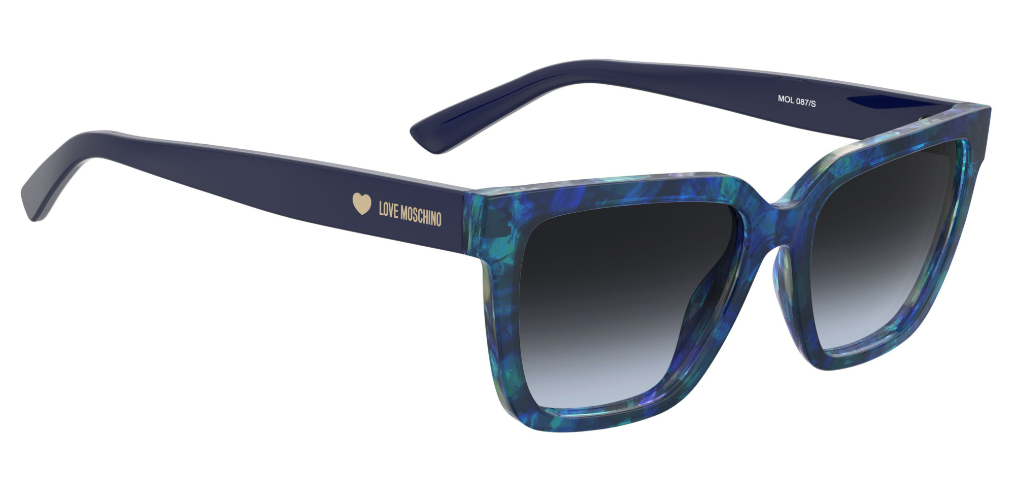 Солнцезащитные очки MOSCHINO LOVE MOL087/S PJP 9O (55-17)
